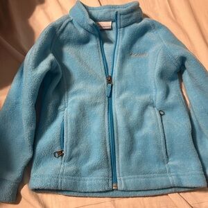 Columbia Fleece aqua color toddler size 4t